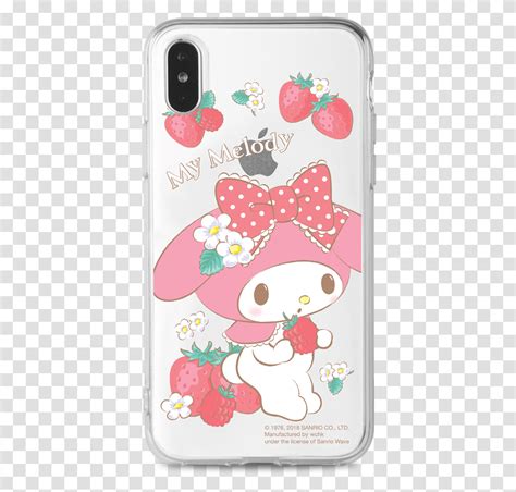 my melody transparent case